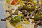 Pizza i bradepande med oksekød nem opskrift