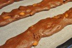 Biscotti med appelsin, mandler og kakao