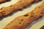 Biscotti med appelsin, mandler og kakao