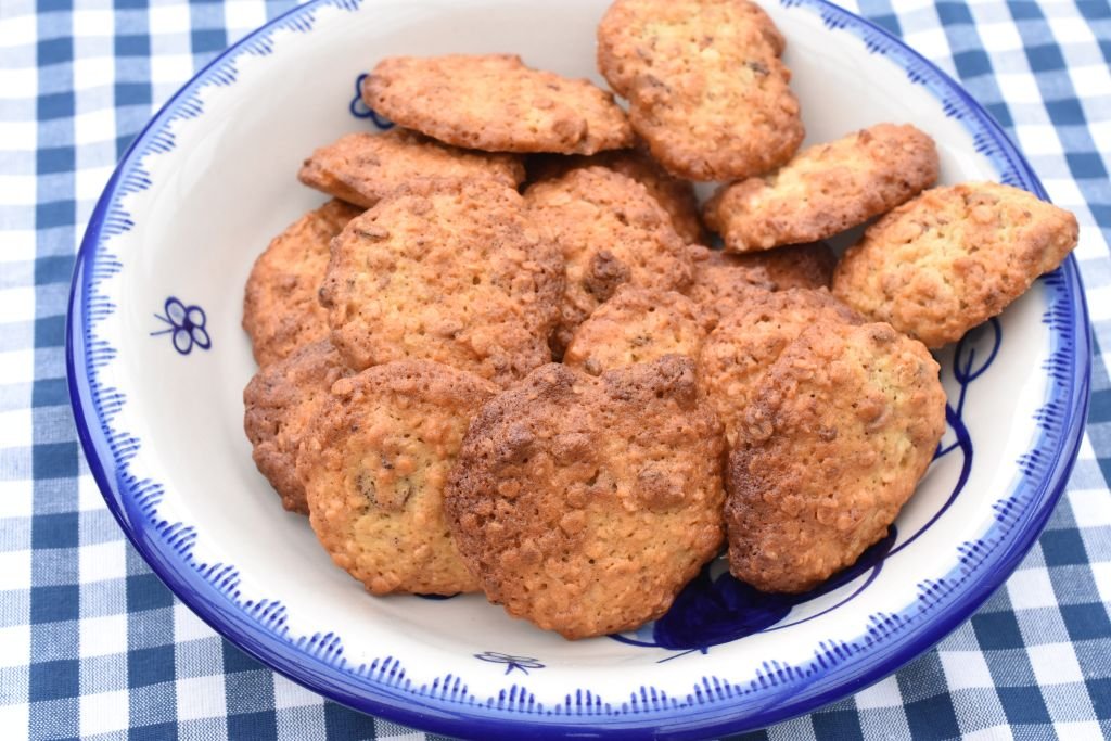 Müsli cookies med appelsin - nem opskrift