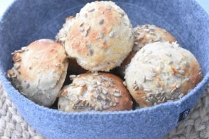 Boller og brød af risengrød rester