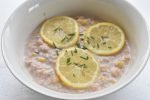 Tunmousse med creme fraiche - uden husblas