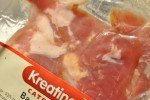 Biksemad med bacon og løg - nem opskrift