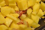 Biksemad med bacon og løg - nem opskrift