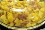 Biksemad med bacon og løg - nem opskrift