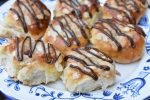Nemme fastelavnsboller med marcipan remonce