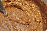 Chokoladekage med marcipan og nougat - nem