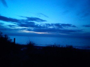 Solnedgang