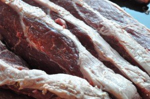 Steaks af oksefilet med grøntsager & kartofler