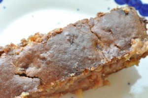 Lækker fedtfattig banankage med krydderier