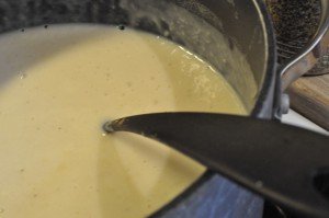 Bechamelsauce ostesovs til lasagne - opskrift