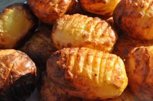 Hasselback kartofler