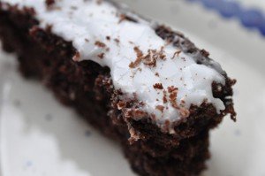 Verdens bedste chokoladekage i bradepande - opskrift 