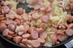 Brændende kærlighed med pølser & kartoffelmos