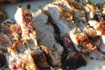 Sennepsmarineret svinemørbrad på grill