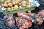 Kalkunlår på grill - opskrift på grillet kalkun