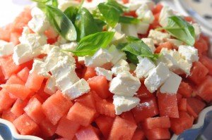 Vandmelonsalat