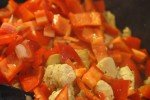 Kylling med ostesovs og pasta - nem gryderet