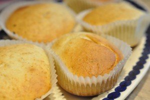 Muffins med kardemomme - nem opskrift
