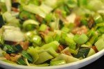 Porretærte opskrift med bacon - grov tærte