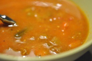 Minestronesuppe - opskrift på oksekødssuppe