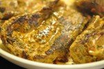 Kalvesteaks på pande med flødesovs & kartofler