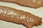 Chokoladesnitter med appelsin og perlesukker