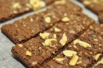Chokoladesnitter med appelsin og perlesukker