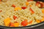 Rissalat med hamburgerryg og oreganodressing