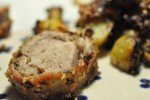 Mørbrad i ovn med kartofler og grøntsager