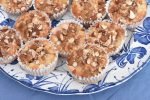 Æblemuffins med marcipan - lækre muffins med æbler
