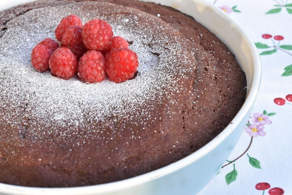 Brownie uden æg - god nem chokoladekage
