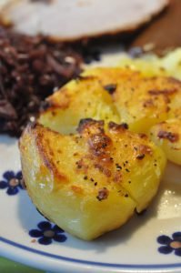 Smashed potatoes - opskrift på knuste kartofler