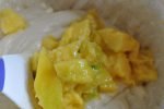 Mango kage med marcipan - lækker frugtkage