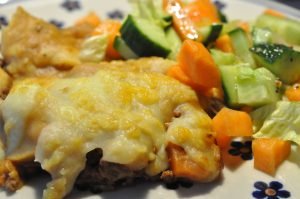 Shepherds Pie med spidskål og oksekød