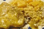 Koteletter med ananas og kokosmælk - møre og lækre