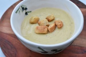 Blomkålssuppe med kartofler - sund opskrift