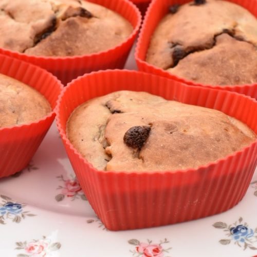  Bananmuffins uden sukker - sukkerfri muffins