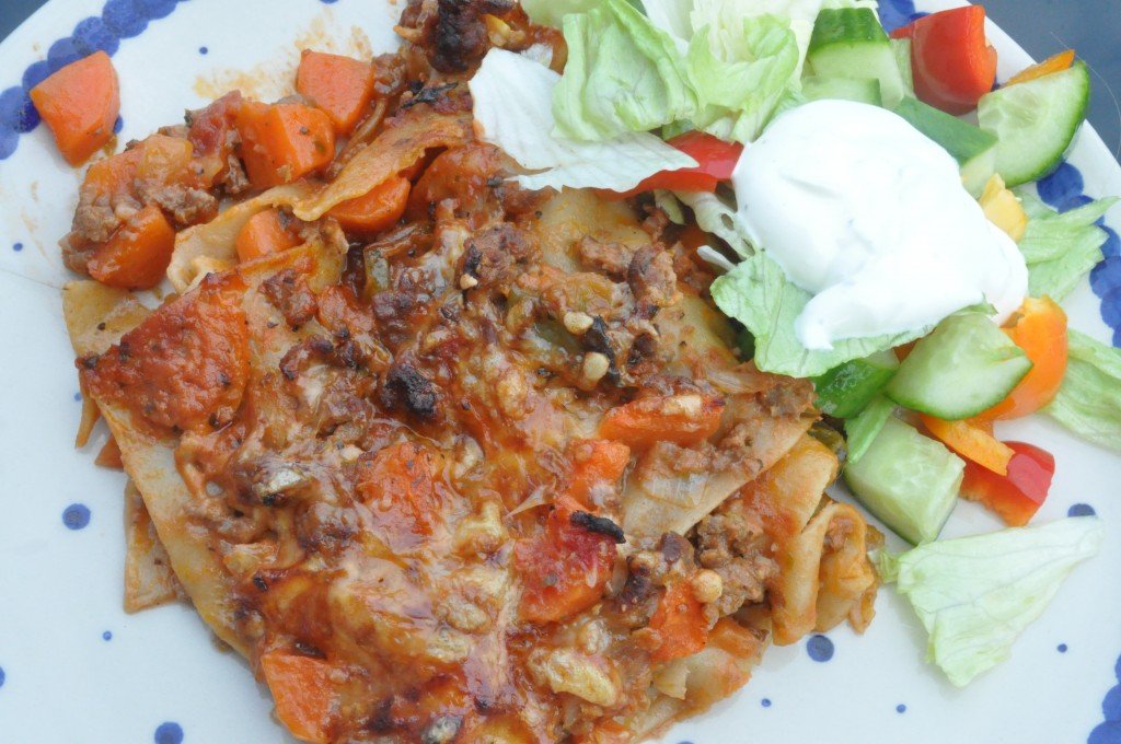 Salat til lasagne - opskrift på nem grøn salat