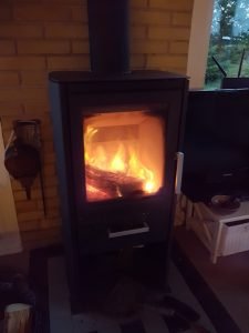 Efterårshygge i sommerhuset - et kig indenfor
