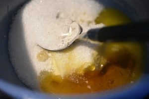 Karamelsnitter med flagesalt småkage opskrift
