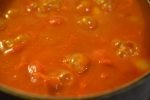 Peperonata opskrift - pasta m. peberfrugtsovs