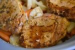 Koteletter med ananas i karry - slow cooker