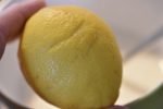 Citronkage uden æg - svampet citronmåne