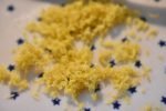 Citronkage uden æg - svampet citronmåne