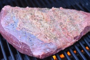Culottesteg på grill opskrift - grillet okseculotte