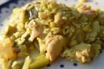 One Pot ris med kylling, karry og kokosmælk