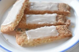Fedtebrød med bagepulver og appelsin