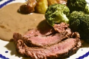 Flanksteak opskrift på pande, i ovn eller på grill
