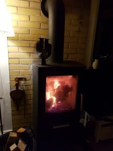 Sommerhus om vinteren - en lykkelig hilsen